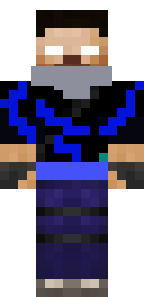 cool blue gamer boy