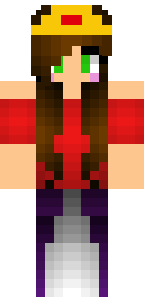 cute anime girl mine craft skin