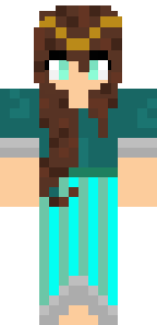 unicorn girl minecraft skin