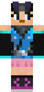 Frog girl skin(64x64)