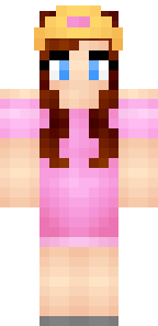 Pink cute wolf girl