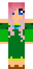 Black clothes Girl Minecraft